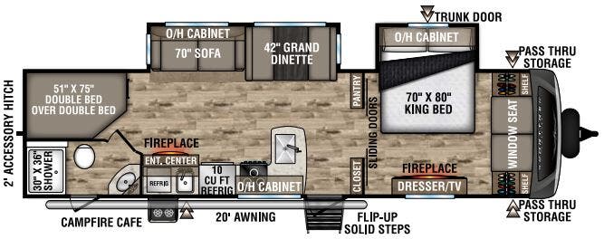 View 2021 Venture RV SportTrek Touring Edition STT312VBH complete specs and manufacturer brochures