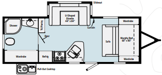 View 2021 Winnebago Minnie 2201MB complete specs and manufacturer brochures