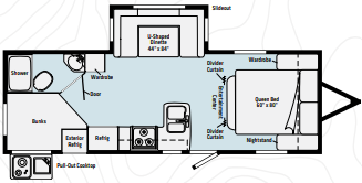 View 2021 Winnebago Minnie 2455BHS complete specs and manufacturer brochures