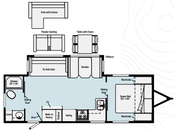 View 2021 Winnebago Minnie 2701RBS complete specs and manufacturer brochures