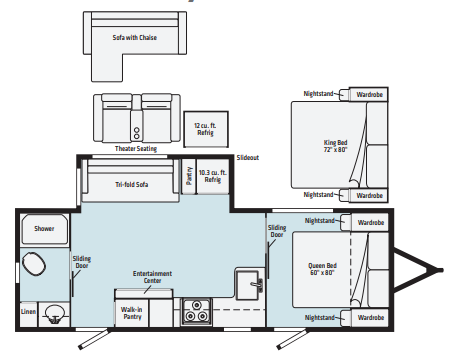 View 2021 Winnebago Voyage V2427RB complete specs and manufacturer brochures