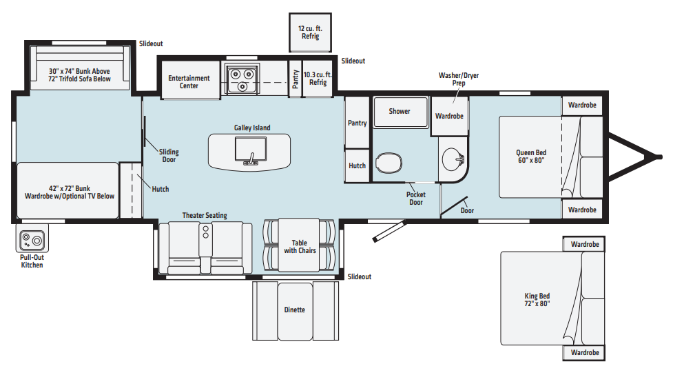 View 2021 Winnebago Voyage V3538BR complete specs and manufacturer brochures