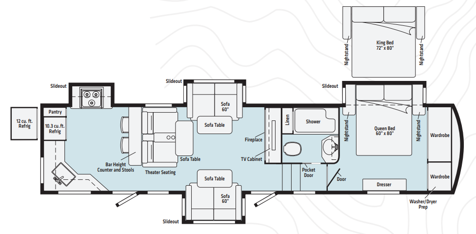View 2021 Winnebago Voyage V3739RK complete specs and manufacturer brochures