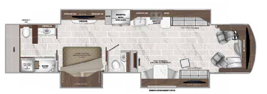 View 2022 American Coach American Dream 42Q complete specs and manufacturer brochures