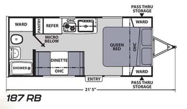 View 2022 Coachmen Apex Nano 187 RB complete specs and manufacturer brochures