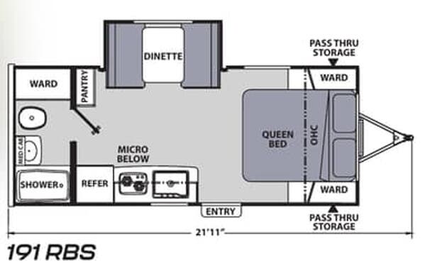 View 2022 Coachmen Apex Nano 191 RBS complete specs and manufacturer brochures