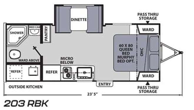 View 2022 Coachmen Apex Nano 203 RBK complete specs and manufacturer brochures