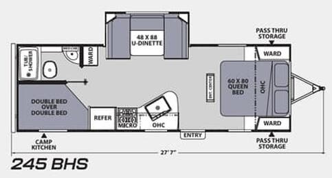 View 2022 Coachmen Apex Ultra-Lite 245 BHS complete specs and manufacturer brochures