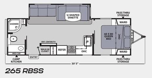View 2022 Coachmen Apex Ultra-Lite 265 RBSS complete specs and manufacturer brochures