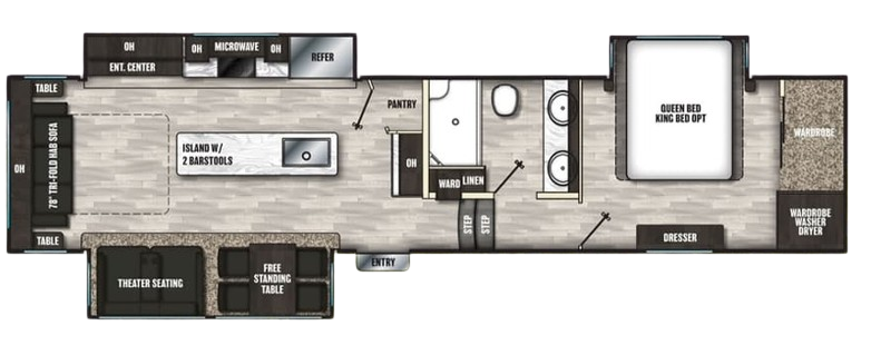 View 2022 Coachmen Brookstone 350RL complete specs and manufacturer brochures