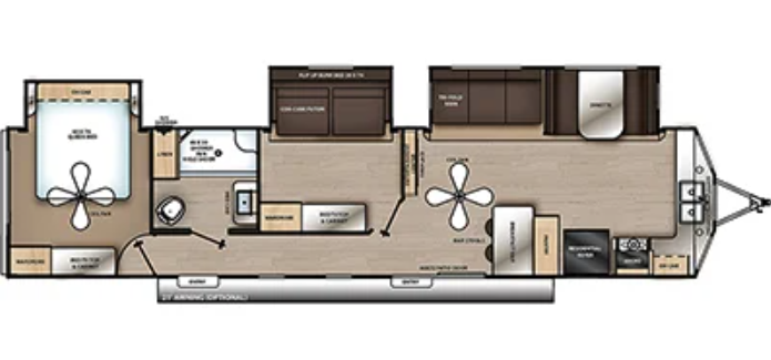 View 2022 Coachmen Catalina Destination 39FKTS complete specs and manufacturer brochures