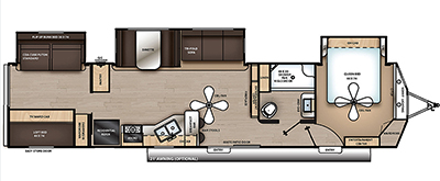 View 2022 Coachmen Catalina Destination 40BHTS complete specs and manufacturer brochures