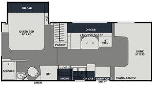 View 2022 Coachmen Leprechaun 210RS (Ford) complete specs and manufacturer brochures