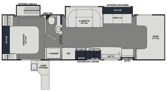 View 2022 Coachmen Leprechaun Premier 319MB complete specs and manufacturer brochures