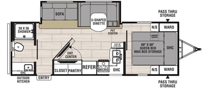 View 2022 Coachmen Northern Spirit 2557RB complete specs and manufacturer brochures