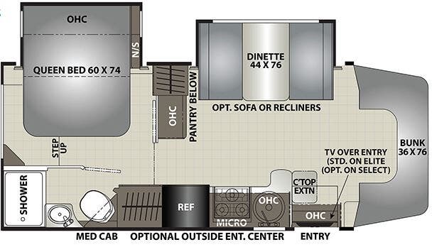 View 2022 Coachmen Prism Select 24DS complete specs and manufacturer brochures