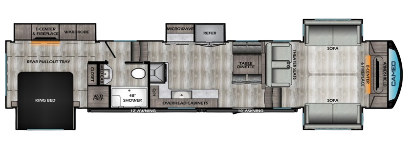 View 2022 CrossRoads Cameo CE-4031FL complete specs and manufacturer brochures