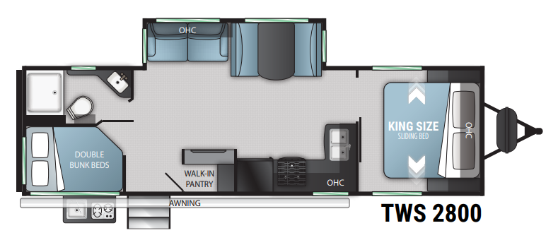 View 2022 Cruiser RV Twilight Signature TWS-2800 complete specs and manufacturer brochures