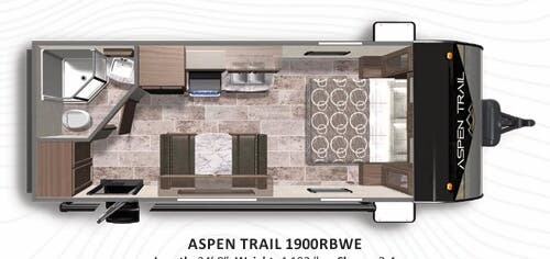 View 2022 Dutchmen Aspen Trail 1900RBWE complete specs and manufacturer brochures