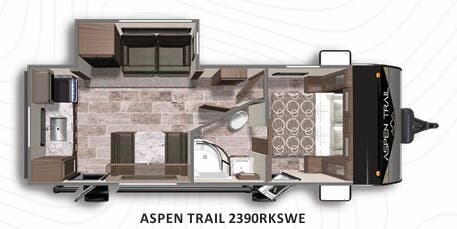 View 2022 Dutchmen Aspen Trail 2390RKSWE complete specs and manufacturer brochures