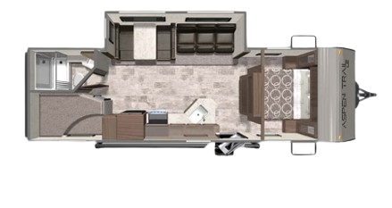 View 2022 Dutchmen Aspen Trail LE 26BHWE complete specs and manufacturer brochures