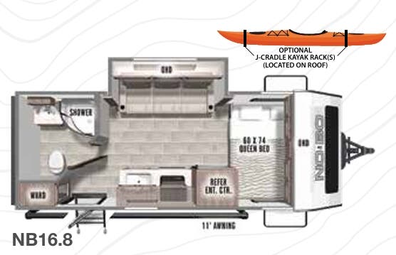 View 2022 Forest River No Boundaries NB16.8 complete specs and manufacturer brochures