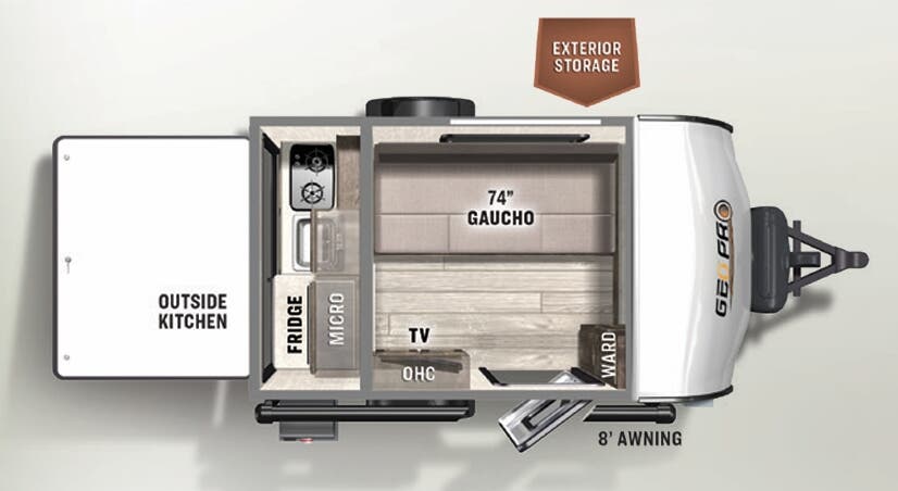 View 2022 Forest River Rockwood Geo Pro 12SRK complete specs and manufacturer brochures