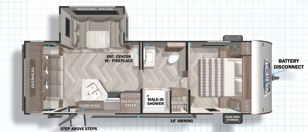 View 2022 Forest River Salem Cruise Lite 24RLXL complete specs and manufacturer brochures
