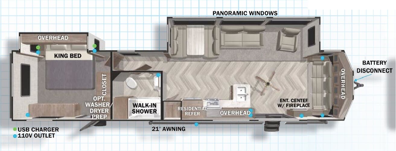 View 2022 Forest River Salem Villa 40FDEN complete specs and manufacturer brochures