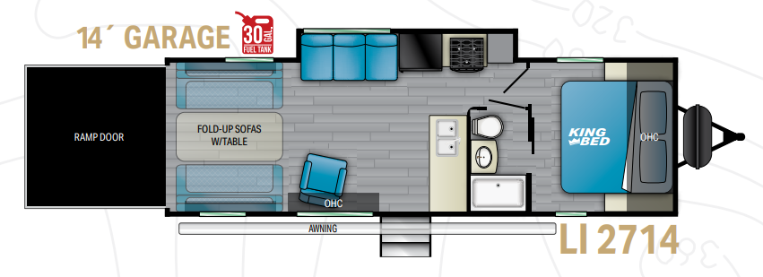 View 2022 Heartland Lithium 2714 complete specs and manufacturer brochures