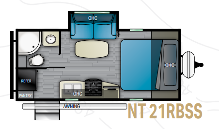 View 2022 Heartland North Trail 21RBSS complete specs and manufacturer brochures
