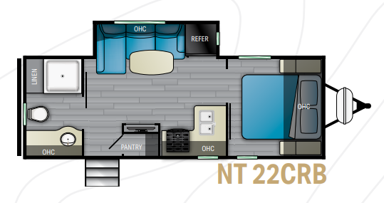 View 2022 Heartland North Trail 22CRB complete specs and manufacturer brochures