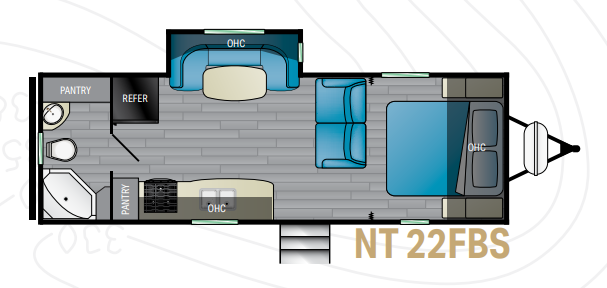 View 2022 Heartland North Trail 22FBS complete specs and manufacturer brochures