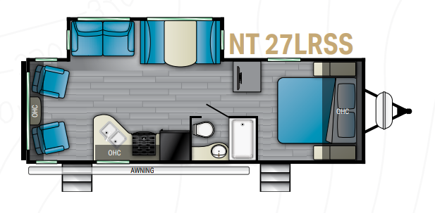 View 2022 Heartland North Trail 27LRSS complete specs and manufacturer brochures