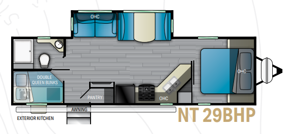 View 2022 Heartland North Trail 29BHP complete specs and manufacturer brochures