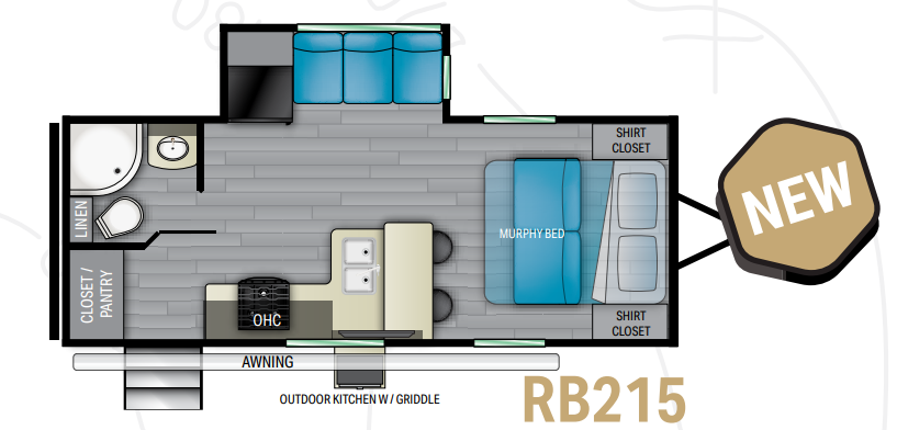 View 2022 Heartland Pioneer RB215 complete specs and manufacturer brochures