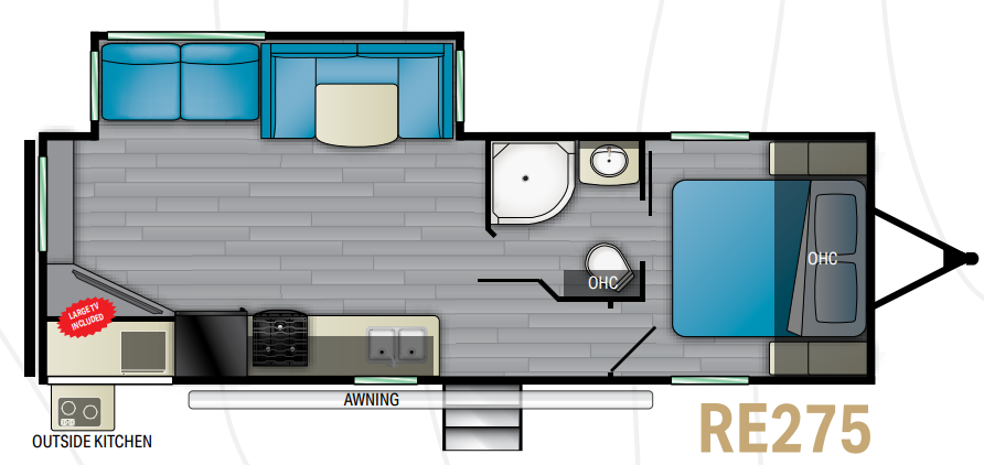 View 2022 Heartland Pioneer RE275 complete specs and manufacturer brochures