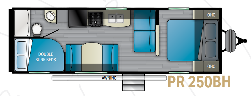 View 2022 Heartland Prowler PR 250BH complete specs and manufacturer brochures