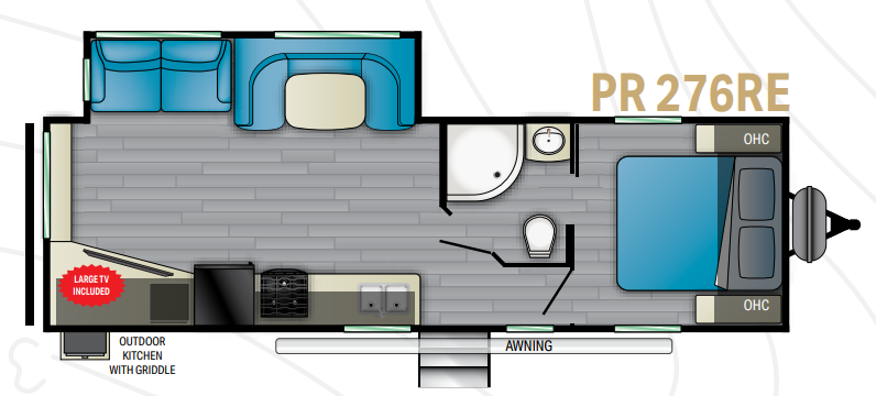 View 2022 Heartland Prowler PR 276RE complete specs and manufacturer brochures