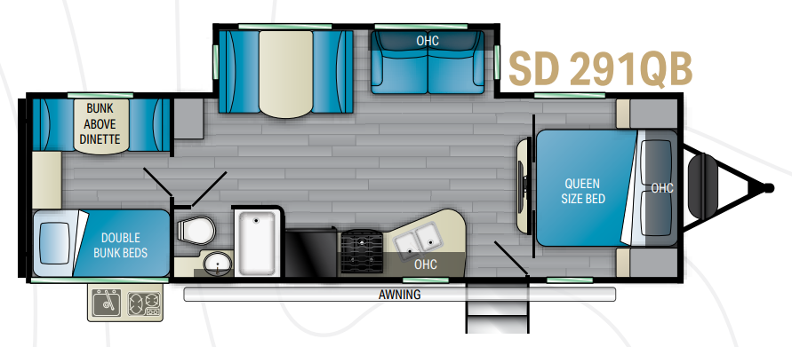 View 2022 Heartland Sundance 291QB complete specs and manufacturer brochures