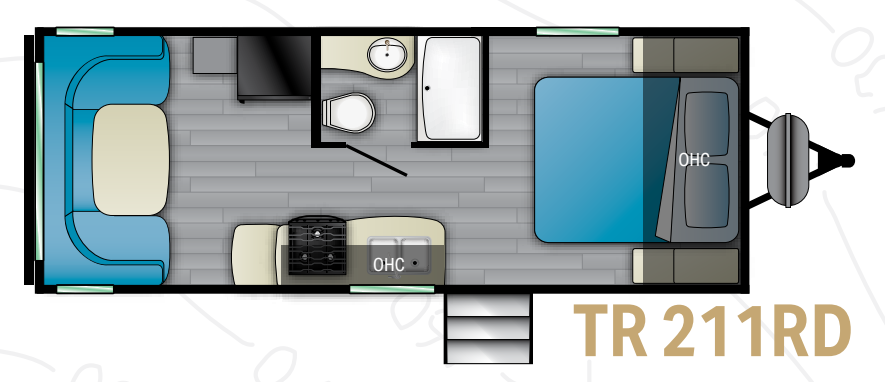 View 2022 Heartland Trail Runner 211RD complete specs and manufacturer brochures