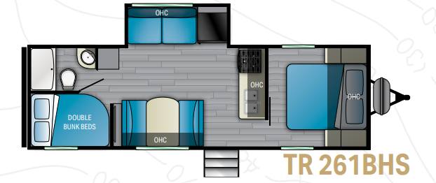 View 2022 Heartland Trail Runner 261BHS complete specs and manufacturer brochures