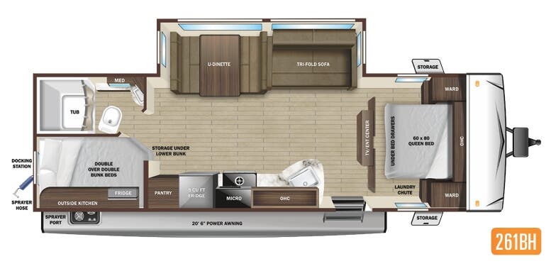 View 2022 Highland Ridge Open Range Range Lite 261BH complete specs and manufacturer brochures