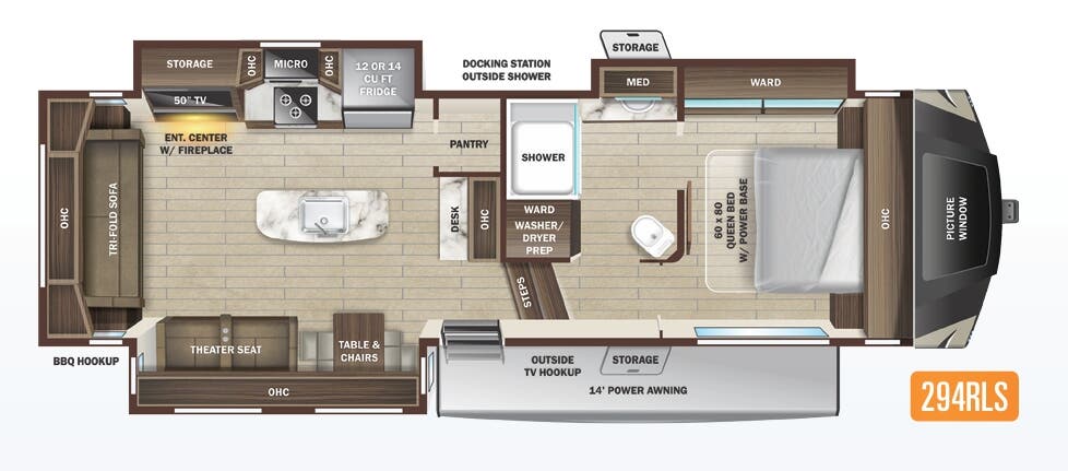View 2022 Highland Ridge Open Range Roamer 294RLS complete specs and manufacturer brochures