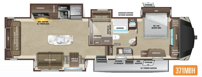View 2022 Highland Ridge Silverstar 371MBH complete specs and manufacturer brochures