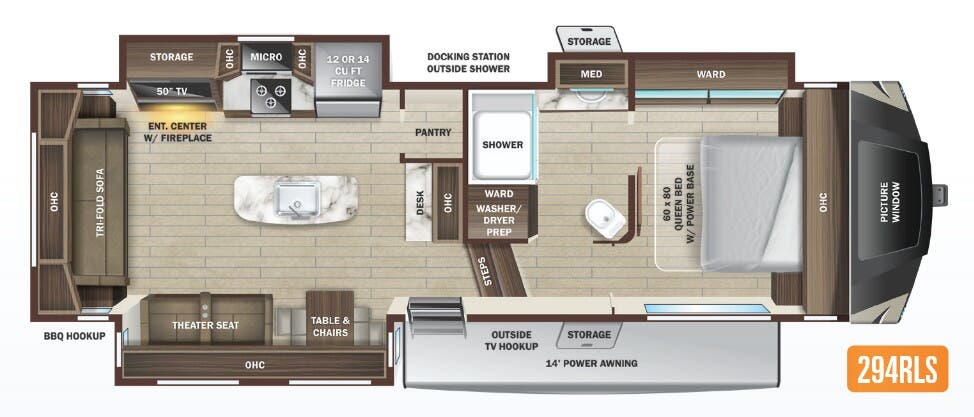 View 2022 Highland Ridge Silverstar XLT 294RLS complete specs and manufacturer brochures