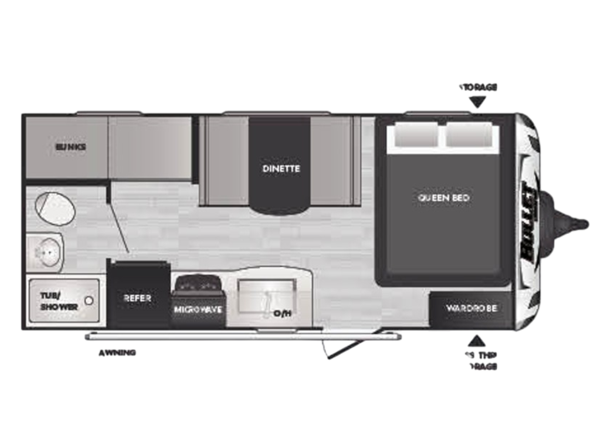 View 2022 Keystone Bullet Crossfire 1700BH complete specs and manufacturer brochures