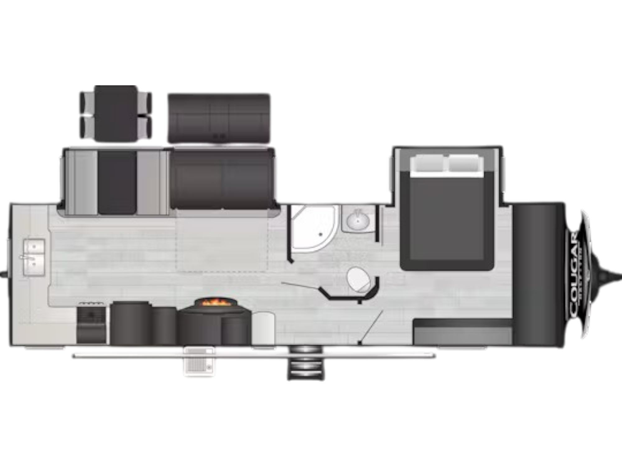 View 2022 Keystone Cougar Half-Ton 30RKDWE complete specs and manufacturer brochures