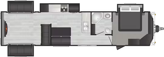 View 2022 Keystone Residence 40RDEN complete specs and manufacturer brochures