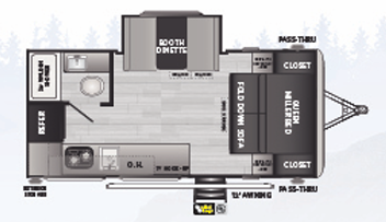 View 2022 Keystone Springdale Villa 1740RK complete specs and manufacturer brochures